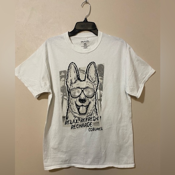 Del Sol Color Change Cozumel Dog Puppy shirt medium - Picture 1 of 5